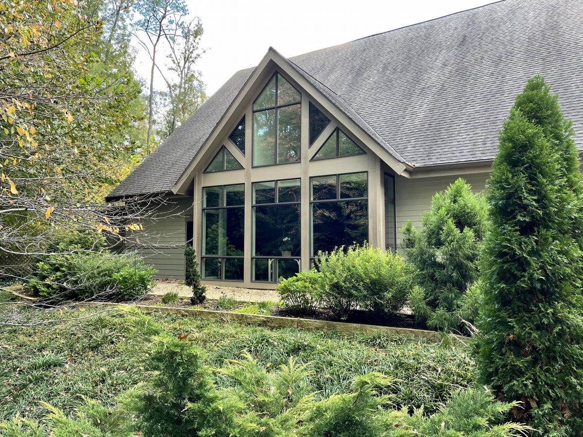 Sanctuary Window Facing Garden