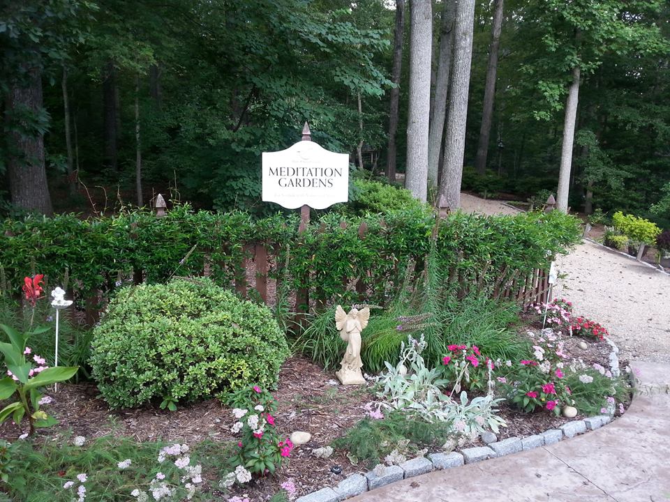 Meditation Garden Sign