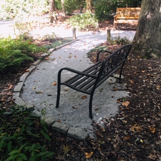 Path Upgrades - Park Bench
